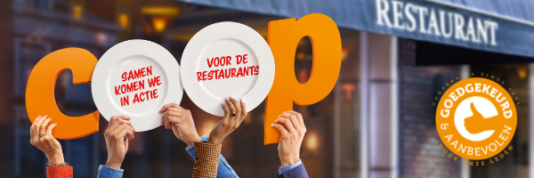 Samen komen we in actie voor de restaurants