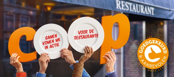 Samen komen we in actie voor de restaurants