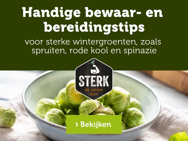 Handige bewaar- en bereidingstips | Voor sterke wintergroenten, zoals spruiten, rode kool en spinazie | Bekijken