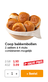 Coop bakkersbollen