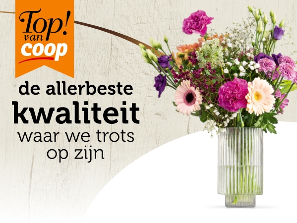 Top! van Coop bloemen