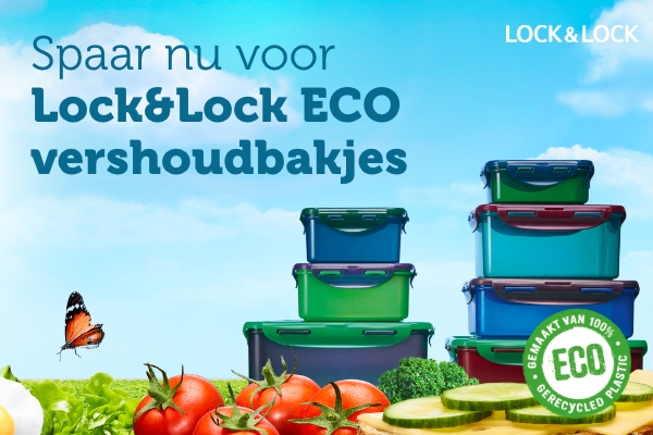 Spaar nu voor Lock&Lock ECO vershoudbakjes