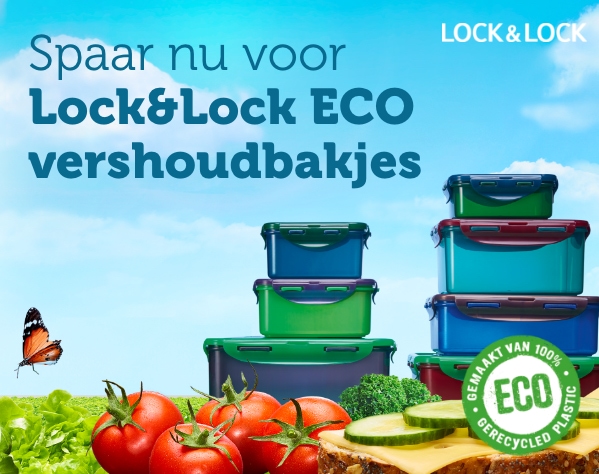 Spaar nu voor Lock&Lock ECO vershoudbakjes
