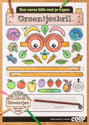 Knutsel je eigen groentjesbril