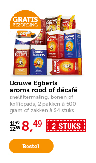 Douwe Egberts aroma rood of décafé