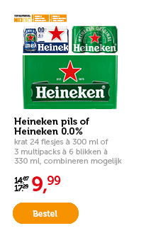 Heineken pils of Heineken 0.0%