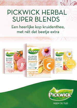 Nieuw in ons assortiment: Pickwick Herbal Super Blends