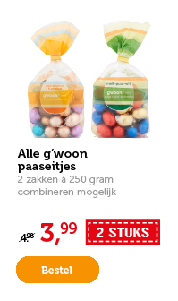 Alle g'woon paaseitjes