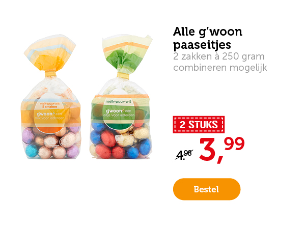 Alle g'woon paaseitjes