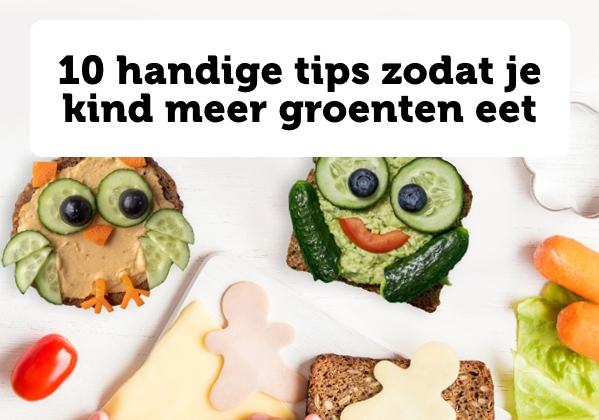 10 tips om kinderen meer groenten te laten eten