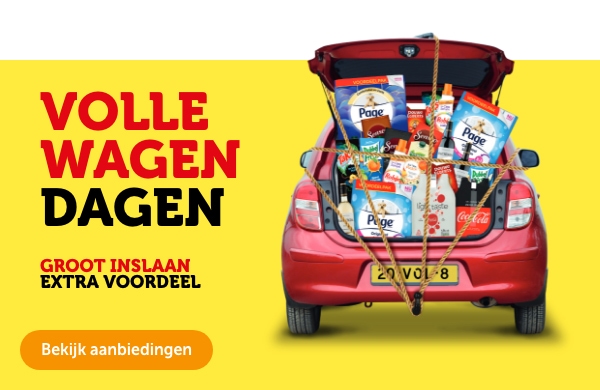 VOLLE WAGEN DAGEN | GROOT INSLAAN EXTRA VOORDEEL | Bekijk aanbiedingen