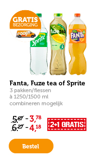 Fanta, Fuze tea of Sprite
