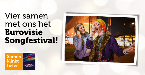 Vier samen met ons het Eurovisie Songfestival!