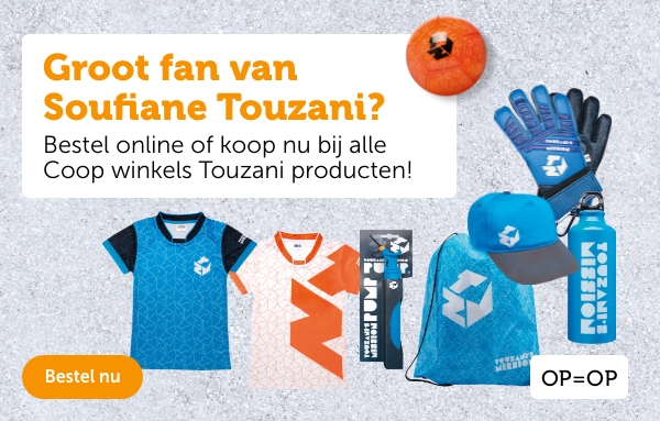 Groot fan van Soufiane Touzani? Bestel online of koop nu bij alle Coop winkels Touzani producten! OP=OP