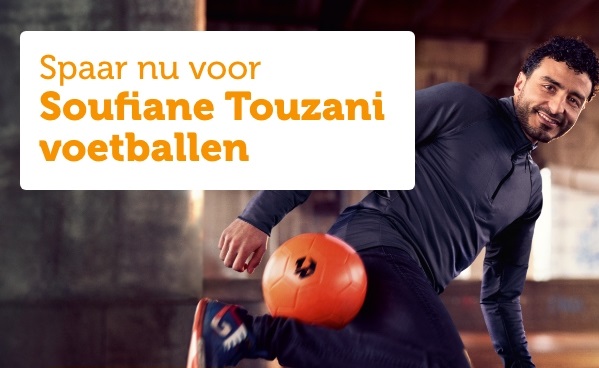 Spaar nu voor Soufiane Touzani voetballen