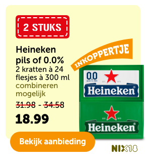 Heineken pils of 0.0%