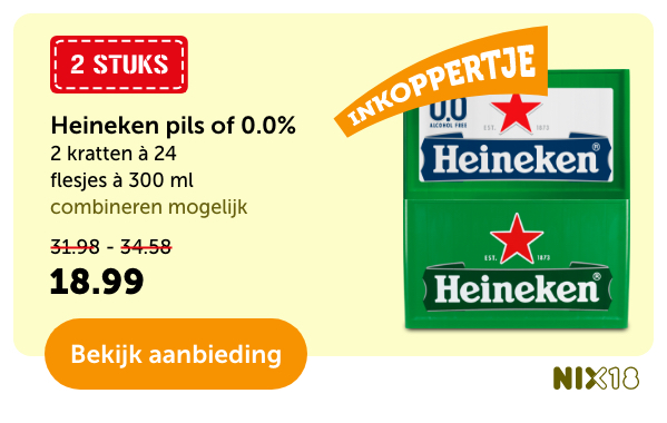 Heineken pils of 0.0%