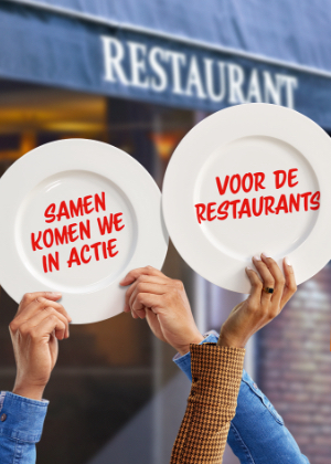 Samen komen we in actie voor de restaurants