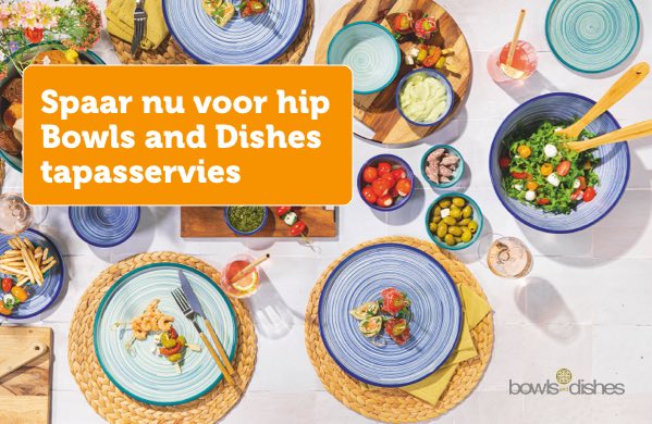 Spaar nu voor hip Bowls and Dishes tapasservies