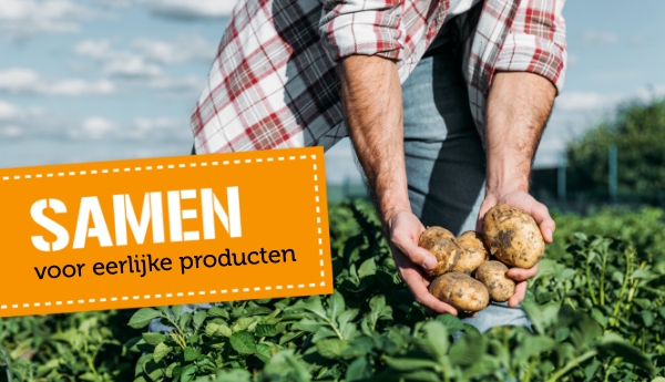 Samen voor eerlijke producten. Vul de vragenlijst in.