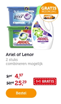 Ariel of Lenor. 2 stuks. Combineren mogelijk