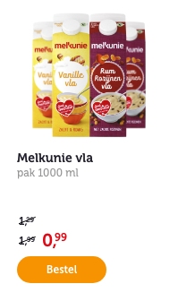 Melkunie vla | Pak 1000 ml