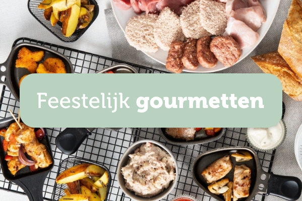 Feestelijk gourmetten