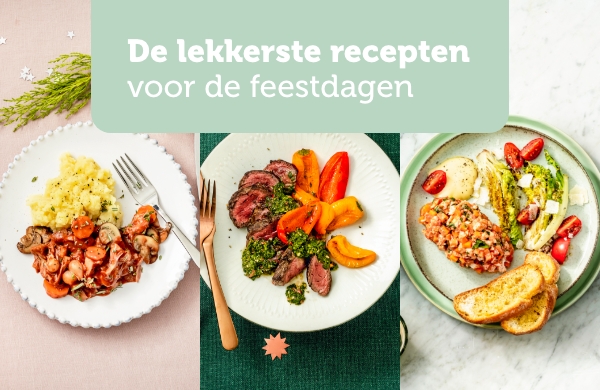 De lekkerste recepten voor de feestdagen