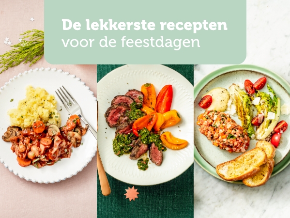 De lekkerste recepten voor de feestdagen