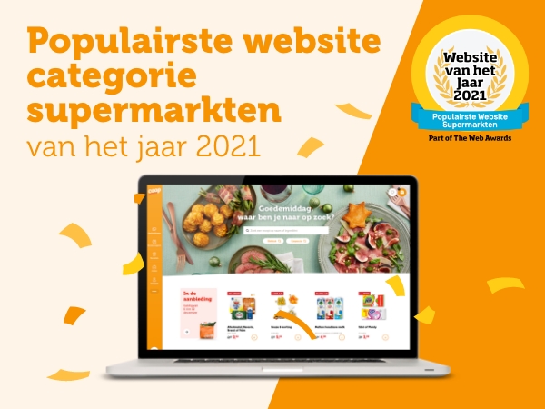 Hoera, wij zijn de populairste website van het jaar!