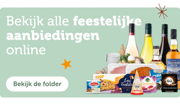 Bekijk alle feestelijke aanbiedingen online | Bekijk aanbieding