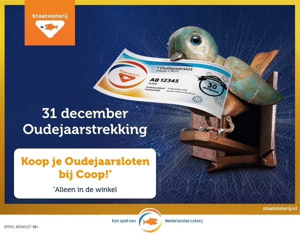 31 december Oudejaarstrekking | Koop je Oudejaarsloten bij Coop!