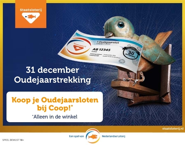 31 december Oudejaarstrekking | Koop je Oudejaarsloten bij Coop!