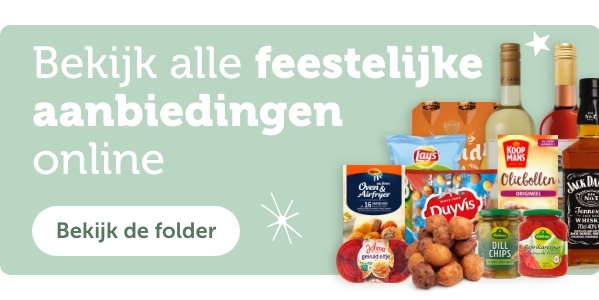 Bekijk alle feestelijke aanbieidngen online | Bekijk aanbiedingen