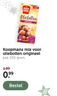 Koopmans mix voor oliebollen origineel | pak 500 gram | 0.99 | Bestel