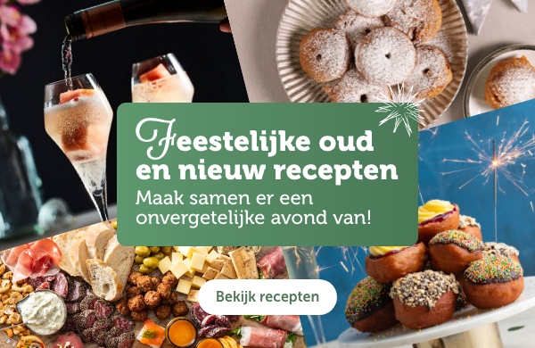 Feestelijke oud en nieuw recepten | maak samen er een onvergetelijke avond van! | Bekijk recepten