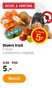 Divers fruit | 2 stuks | combineren mogelijk | 5.- | Bestel