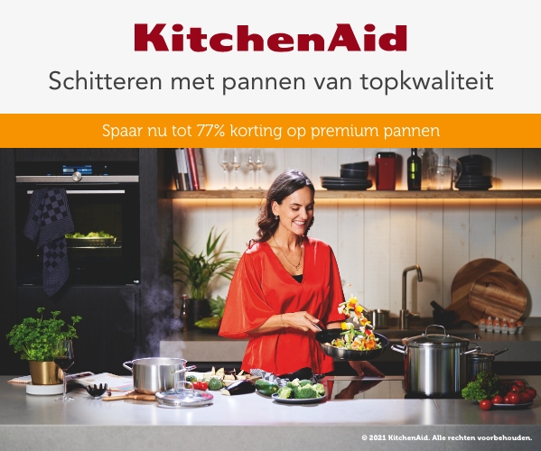 Kitchenaid | Schitteren met pannen van topkwaliteit