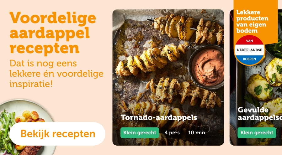 Voordelige aardappel recepten. Bekijk recepten.