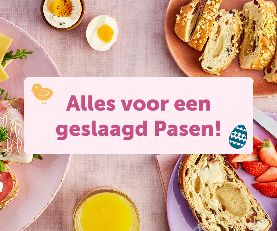 Alles voor een geslaagd Pasen!