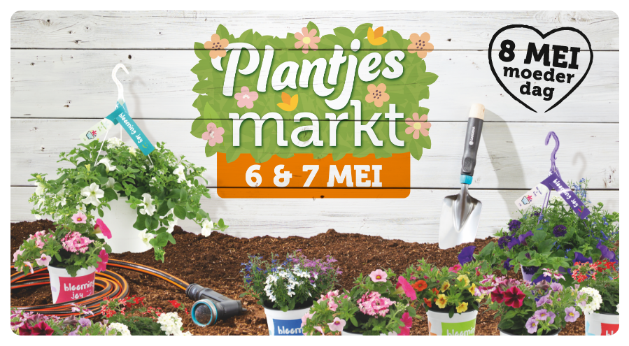 Plantjesmarkt bij Coop!