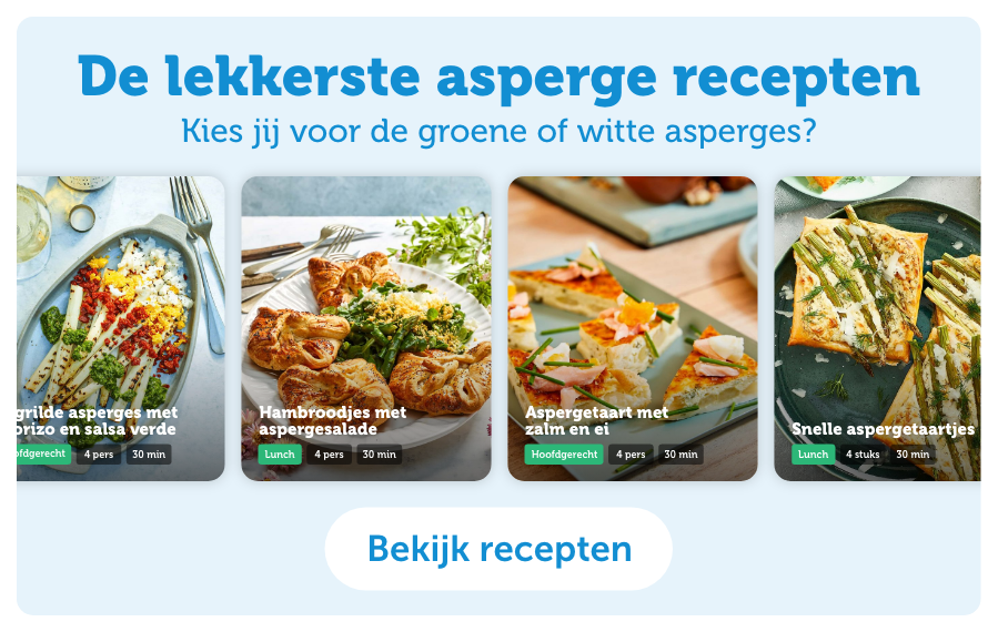 De lekkerste asperge recepten