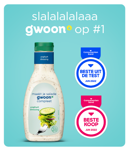 Onze g'woon yoghurtdressing