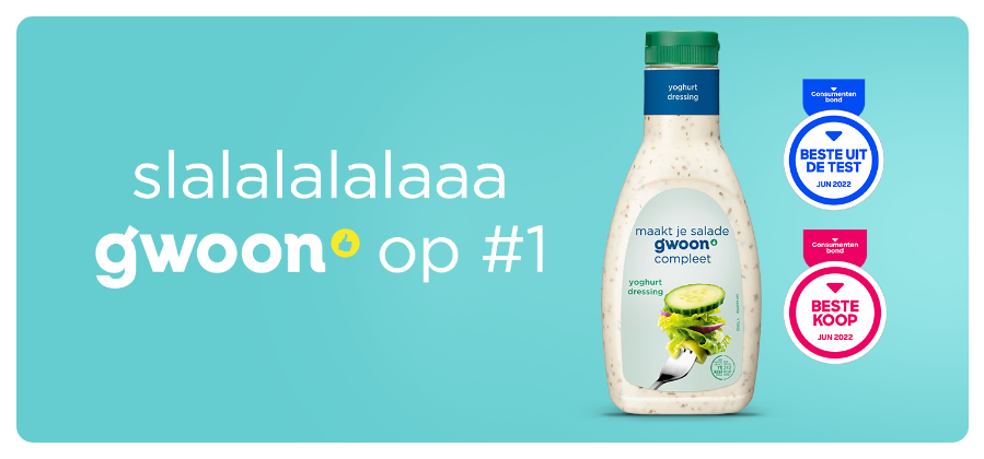 Onze g'woon yoghurtdressing