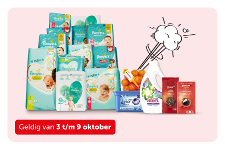 Groot inslaan = extra voordeel!
