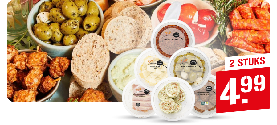 Jouw borrelplank, éxtra voordelig!