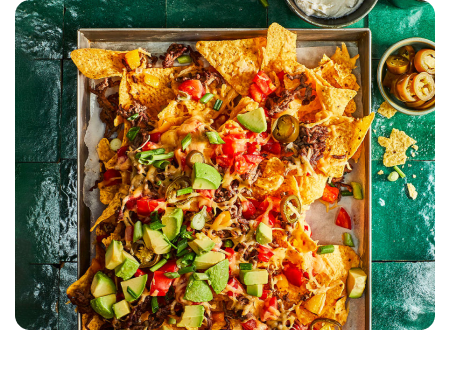 Maak loaded nacho's!