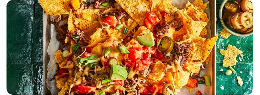 Maak loaded nacho's!