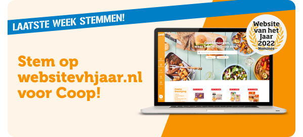 Laatste kans: Stem op Coop voor website van het jaar!