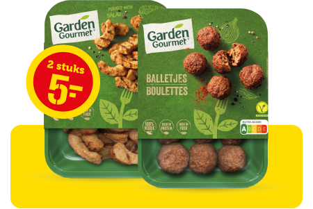 Garden Gourmet. 2 STUKS 5.-